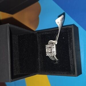 Halo 7 Engagement Ring